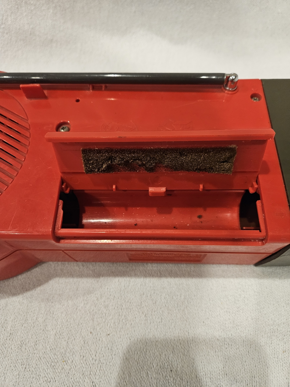 SONY MY FIRST SONY Cassette Player Red CFM 2000 AM/FM Parts Or Repair -No Sound - Picture 4 of 8